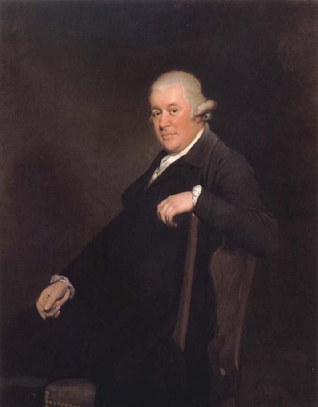 Joseph Wright Portrait of the Reverend Basil Bury Beridge Sweden oil painting art